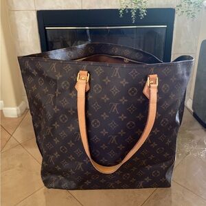Louis Vuitton Classic Brown Monogram All In Tote